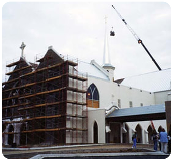 2001 Sanctuary Under Construction